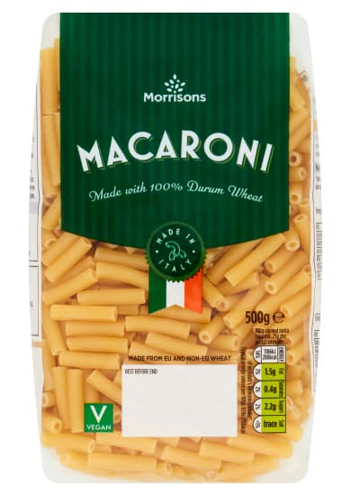 Morrisons Macaroni Pasta (500g)