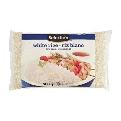 Selection riz blanc à grains longs (900 g) - long grain white rice (900 g)