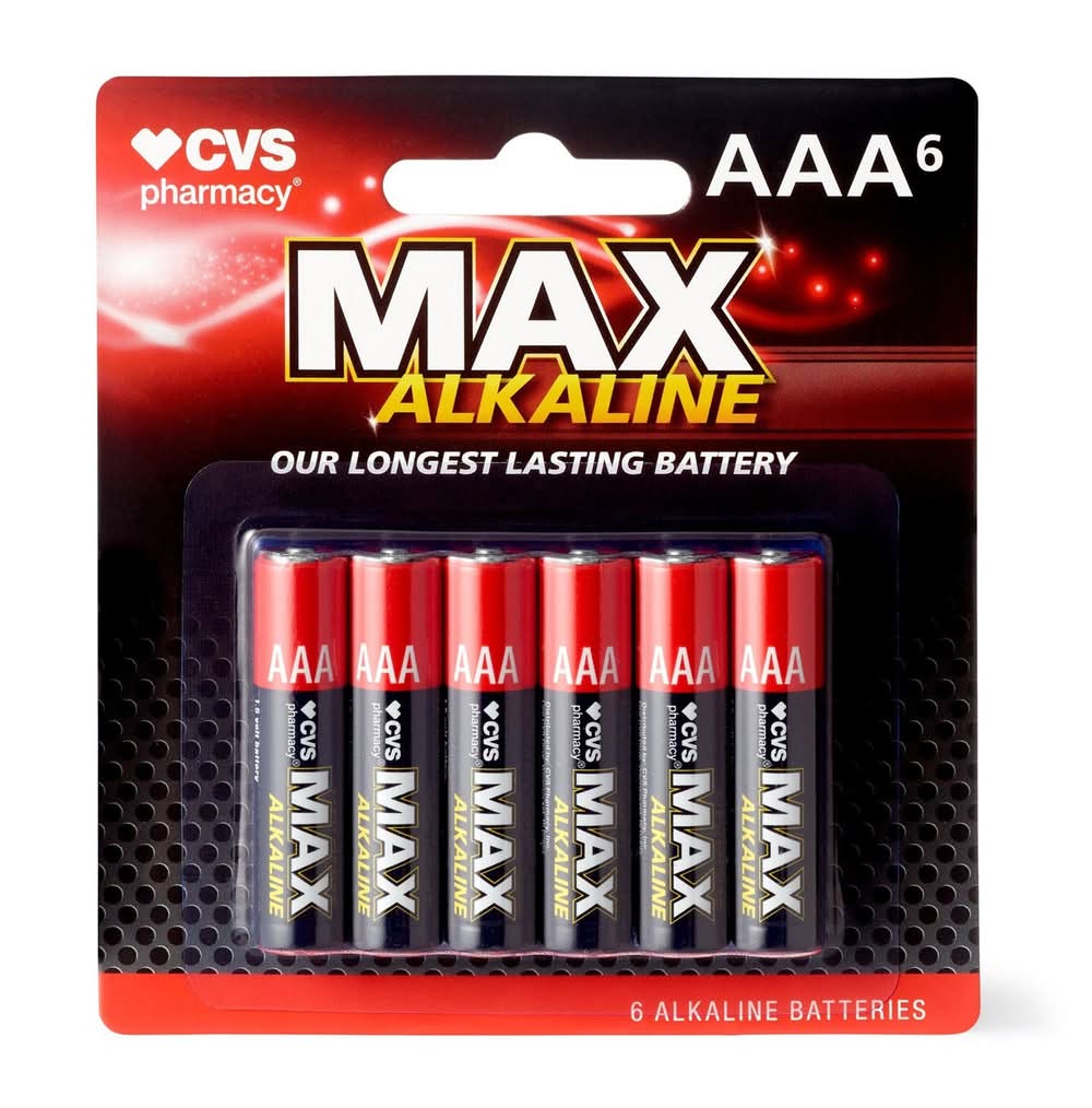 CVS Pharmacy Pharmacy Max Aaa Alkaline Batteries