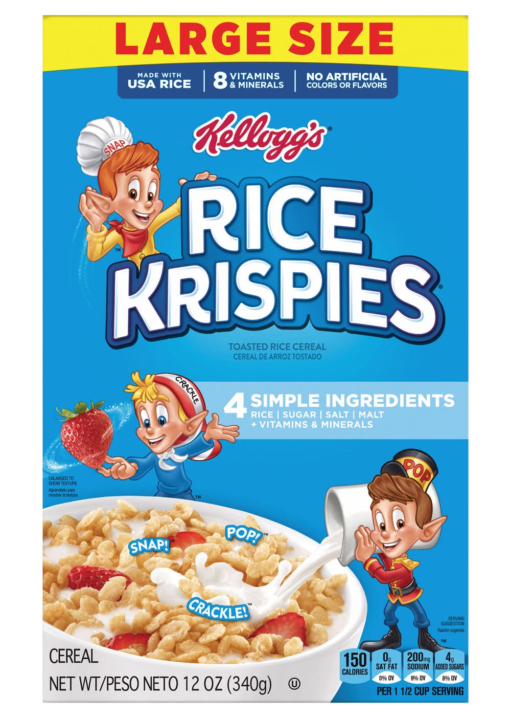 Rice Krispies Toasted Rice Cereal (12 oz)