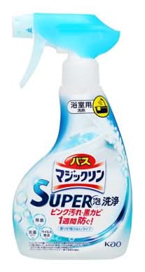 バスマジックリン SUPER泡洗浄 - 香りが残らないタイプ (350mL)