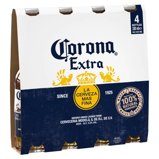 Corona Lager Beer (4 x 330ml)