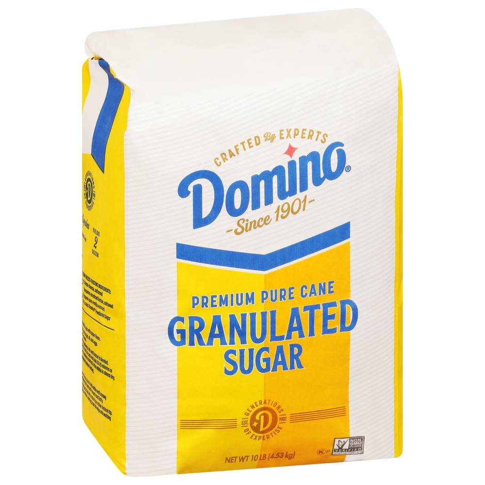 Domino Premium Pure Cane Granulated Sugar (10 lbs)