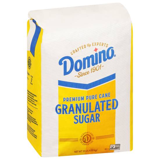 Domino Premium Pure Cane Granulated Sugar (10 lbs)