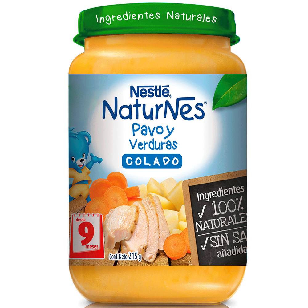 Nestlé colado naturnes pavo con verduras