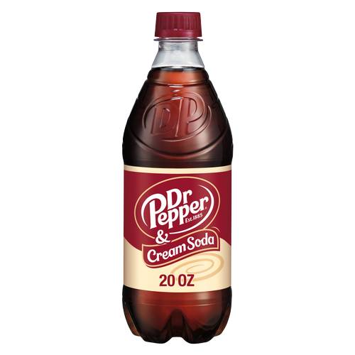 Dr Pepper & Cream Soda 20oz Btl