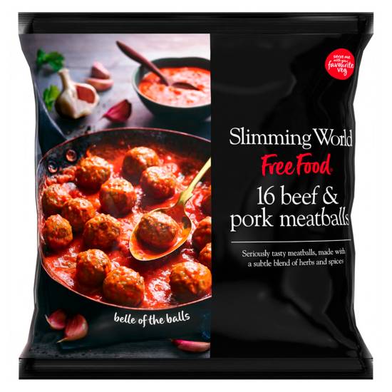 Slimming World Free Food Beef & Pork Meatballs