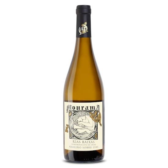 Vino blanco albariño D.O. Rías Baixas Mourama botella 75 cl