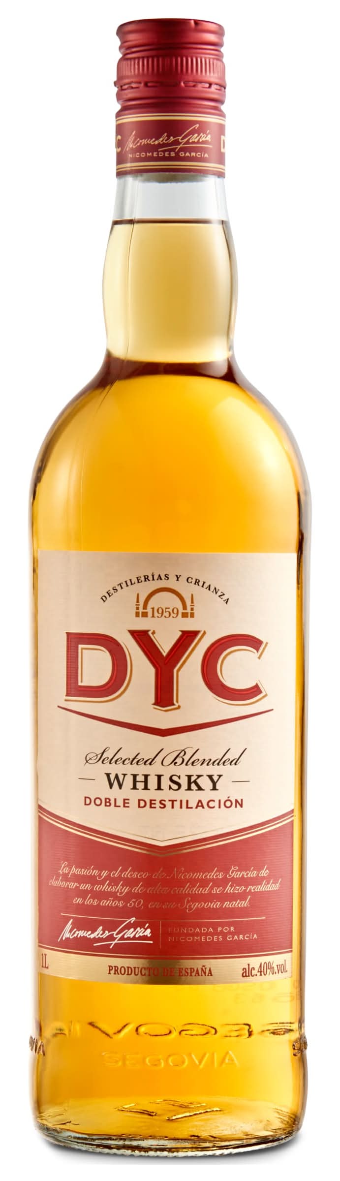 Whisky Dyc Botella 1 L