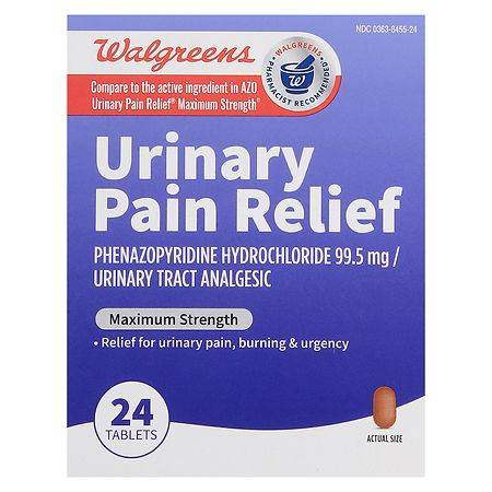 Walgreens Maximum Strength Urinary Pain Relief Tablets (12 ct)