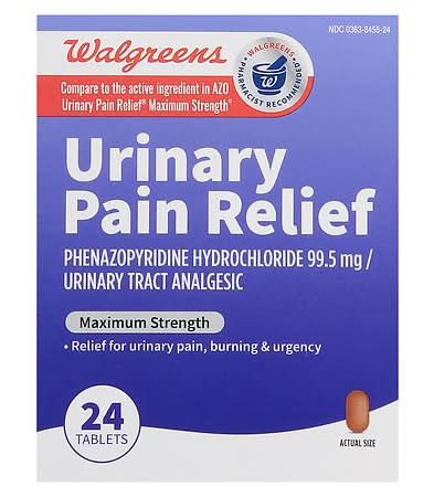 Walgreens Maximum Strength Urinary Pain Relief Tablets (12 ct)