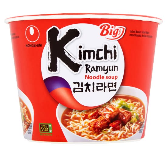 Nongshim Kimchi Ramyun Noodle Soup (112g)