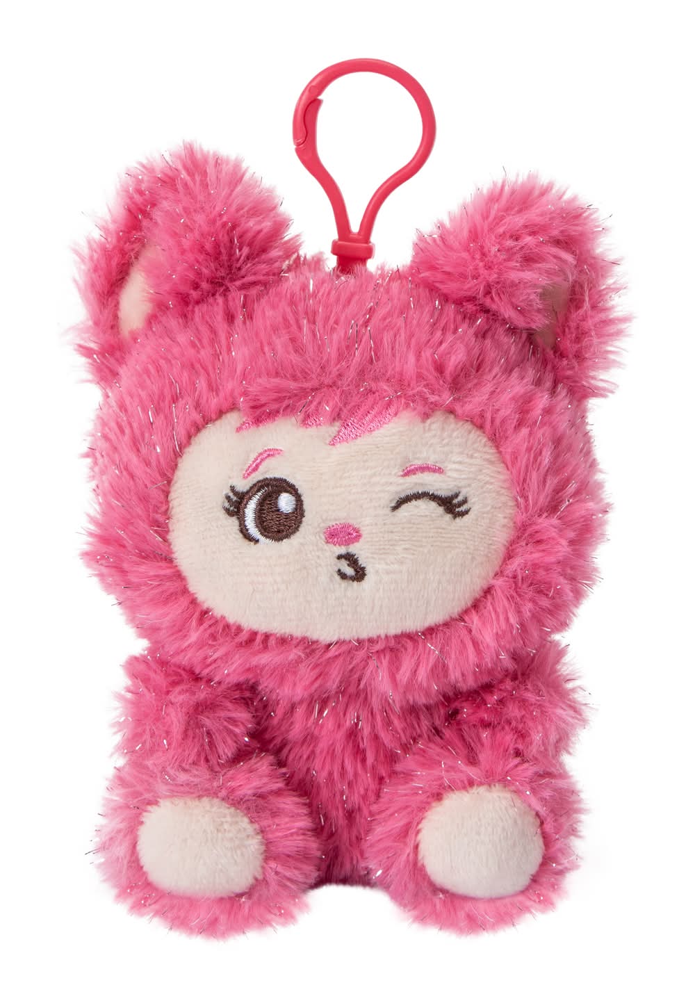 Sparkle Monster Clip Sparkle Pink