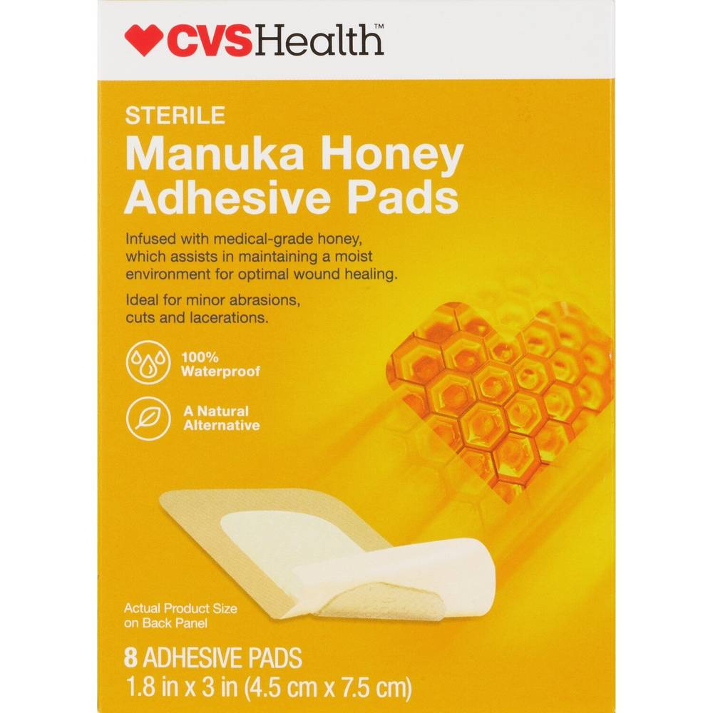 CVS Health Sterile Manuka Honey Adhesive Pads (8 ct)