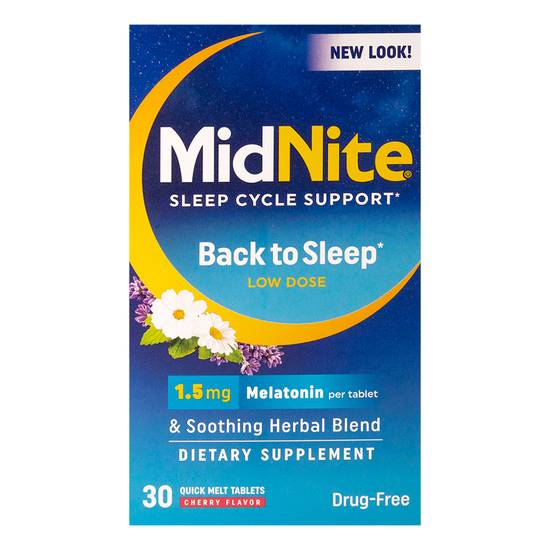 Midnite Melatonin Sleep Aid (30 ct)