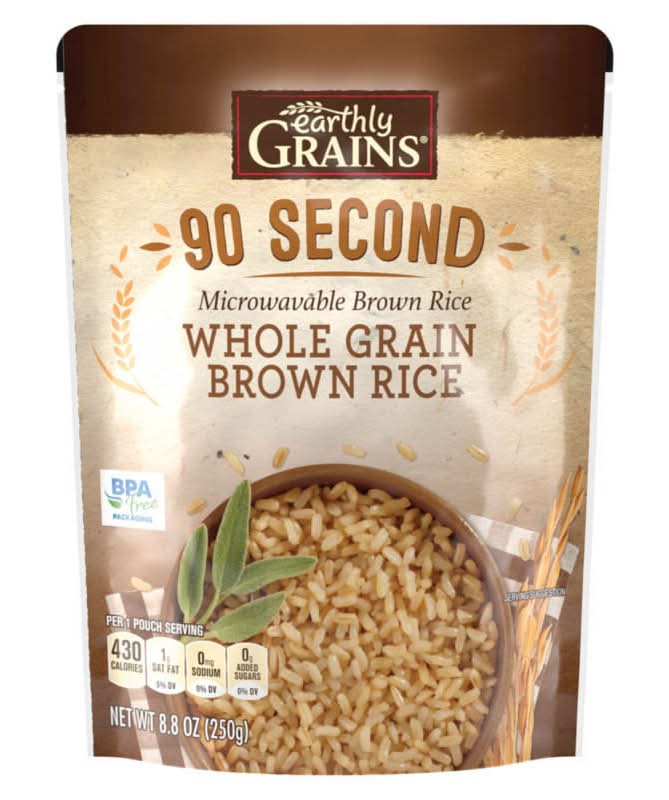 Earthly Grains Whole Grain Brown Rice (8.8 oz)