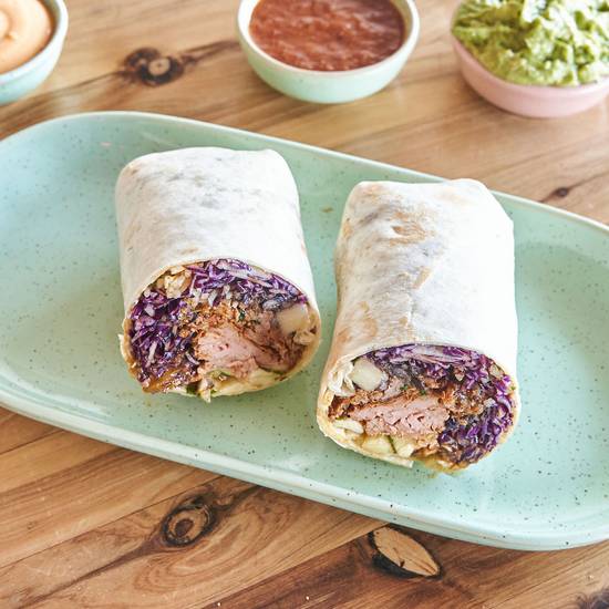 Mexico City Pulled Pork Burrito