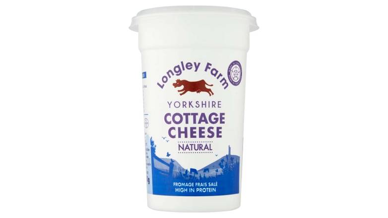 Longley Farm Cottage cheese Le pot 250g