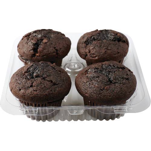 Sprouts Double Chocolate Chip Muffins 4 Pack