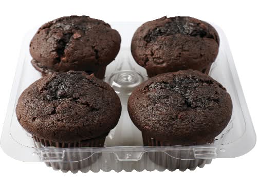 Sprouts Farmers Market Double Chocolate Chip Muffins 4 Pack