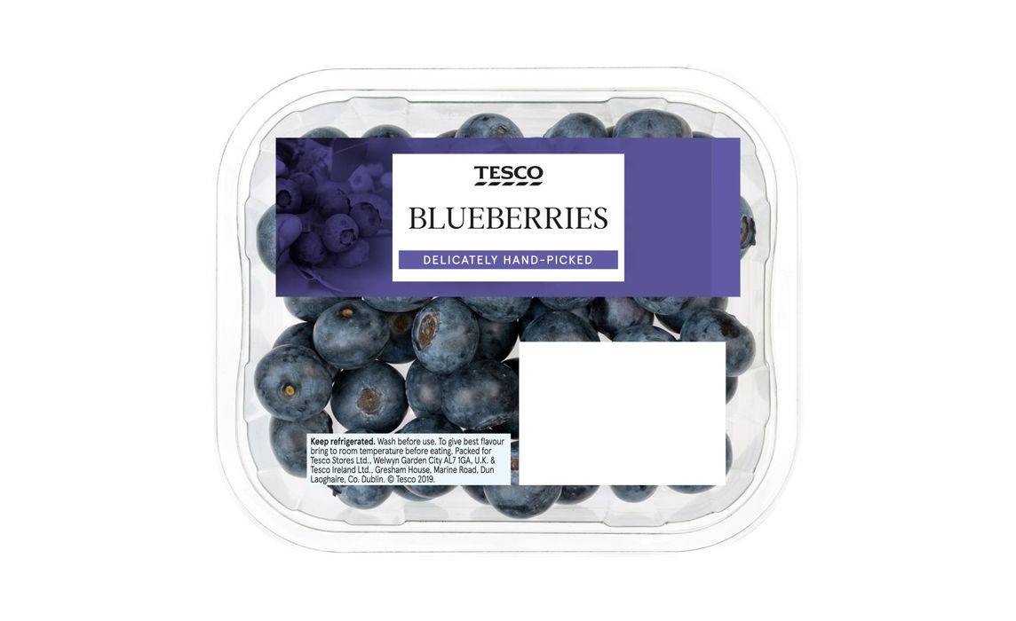 Tesco Blueberries 150g (402523)