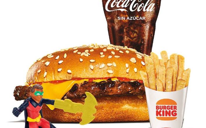 Combo King Jr Cheeseburger