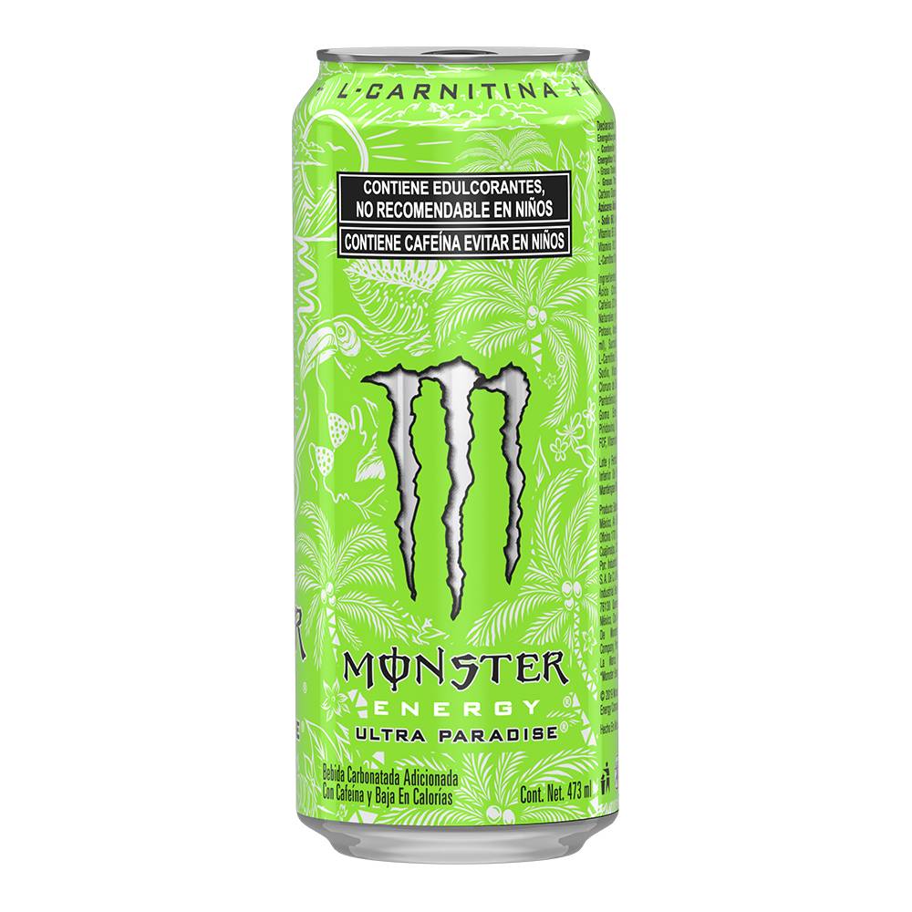 Monster energy bebida energética ultra paradise (lata 473 ml)