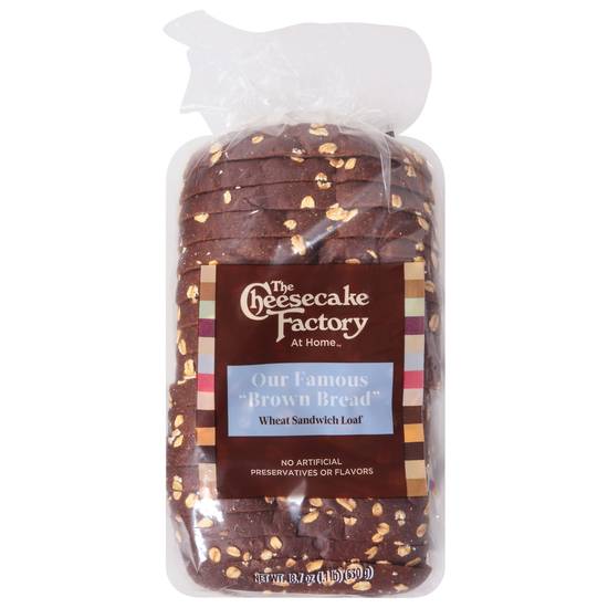 The Cheesecake Factory Brown Bread Wheat Sandwich Loaf (17.7 oz)