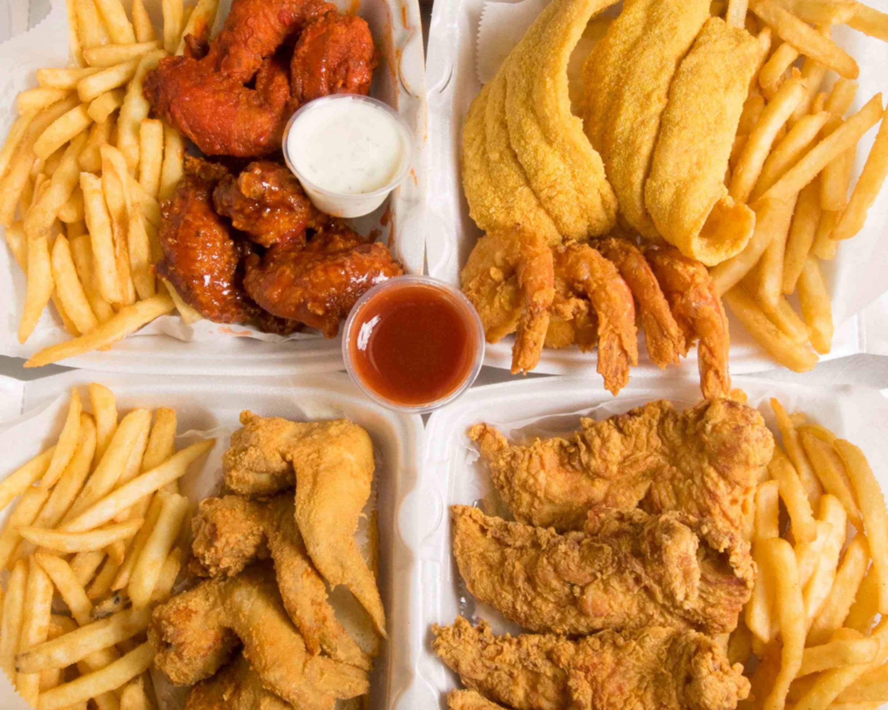 Order J J Fish Chicken Menu Delivery In Dayton Menu Prices 