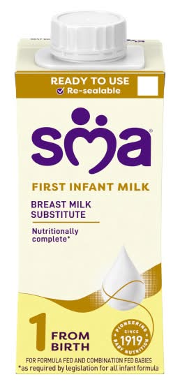 Baby Formula Sma Ready Made Bottles With Teats SMA Pro First