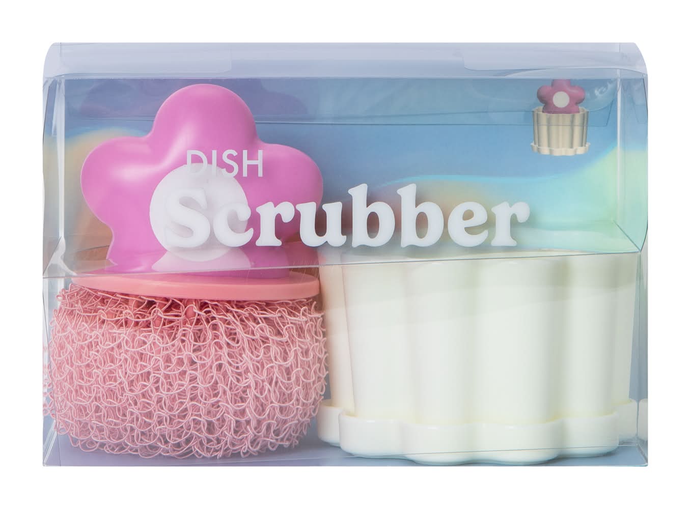 Flower Shaped Dish Scrubber