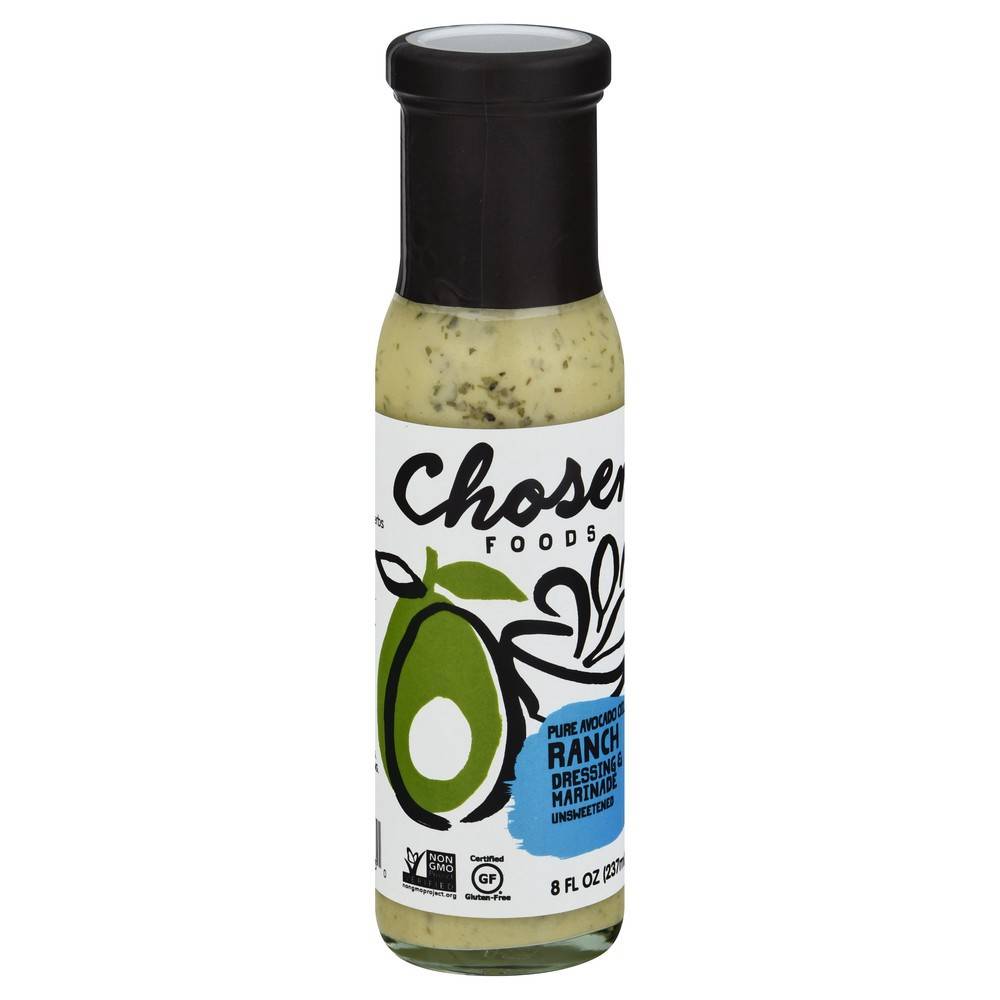Chosen Foods Pure Avocado Oil Ranch Dressing & Marinade (8 fl oz)