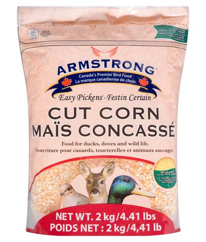 Armstrong Cut Corn Birdseed For Ducks (2 kg)