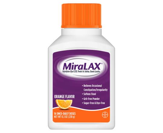 Miralax Daily Doses Powder Laxatives ( orange)