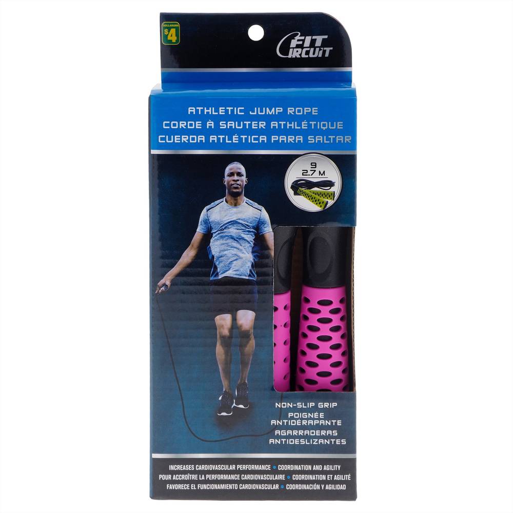 Athletic Skipping Rope W/ Plastic Handle