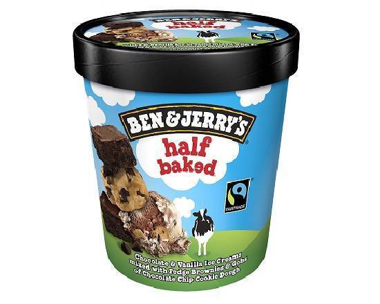 Ben and Jerry's Half Baked 473ml