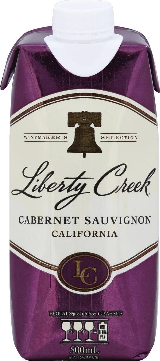 Liberty Creek California Cabernet Sauvignon Wine (500 ml)