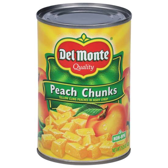 Del Monte Peaches Chunks in Heavy Syrup