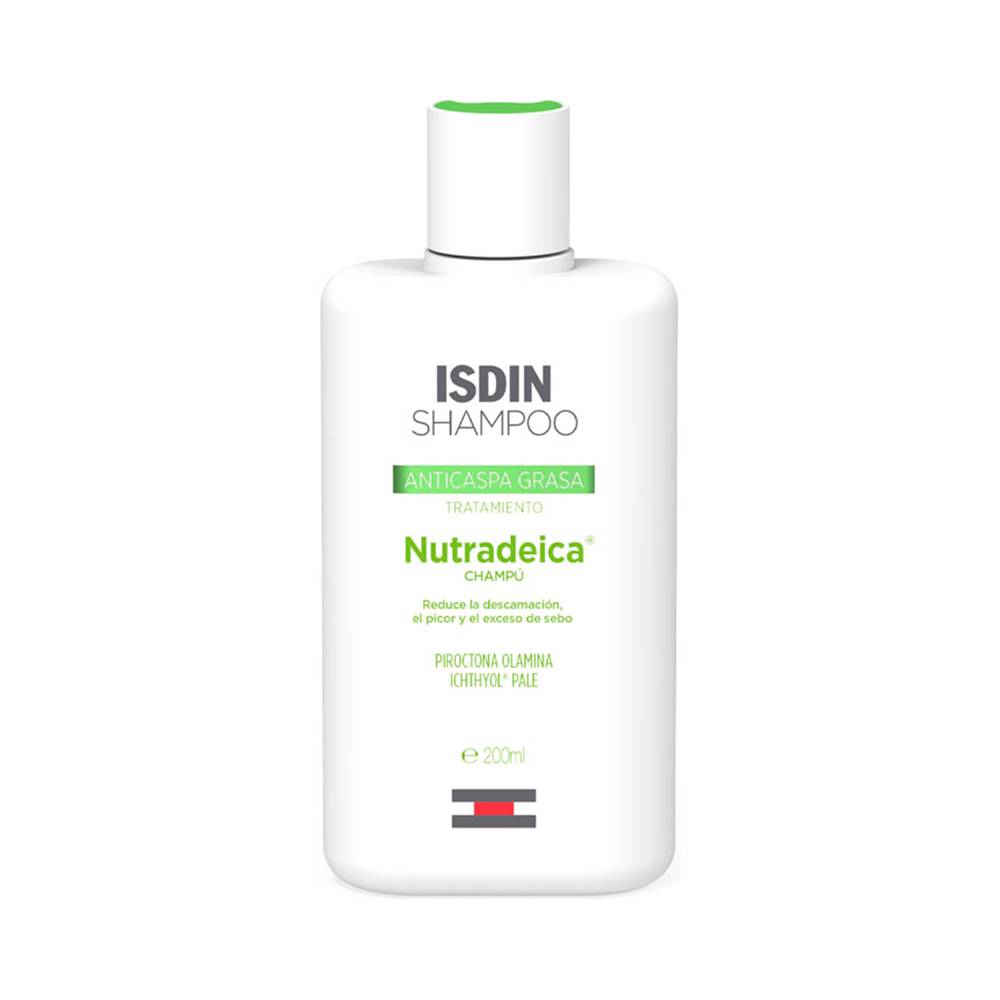 ISDIN · Shampoo nutradeica caspa grasa (200 ml)