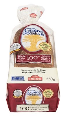 St-méthode pain 100% complet au blé germé - 100% whole grain bread with sprouted wheat