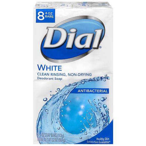 Dial Antibacterial Deodorant Bar Soap Clean and Fresh - 32.0 oz x 8 pack