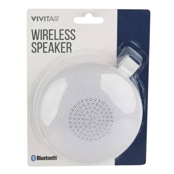 Vivitar Wireless Bluetooth Speaker, White