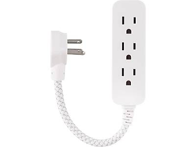 Philips 3-outlet Surge Protector White