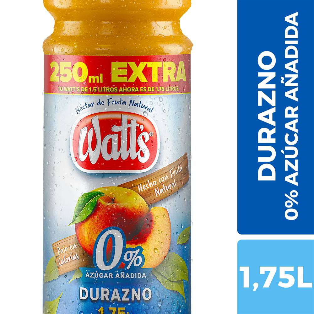 Watt's · Jugo néctar de durazno light (1,5 L)