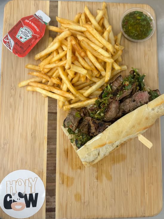 Holy Cow Steak Sandwiches