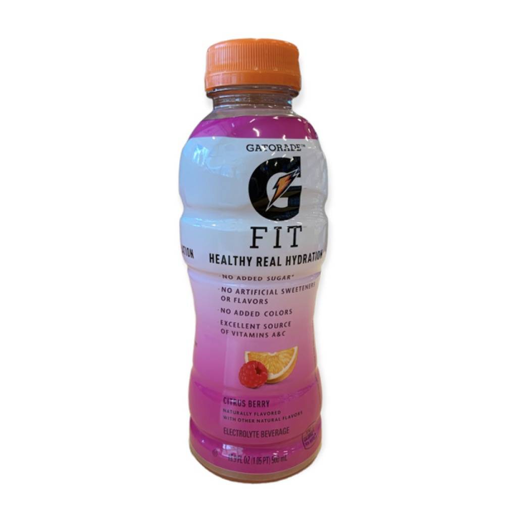 Gatorade Fit Healthy Real Hydration Electrolyte Drink, Citrus-Berry (16.9 fl oz)