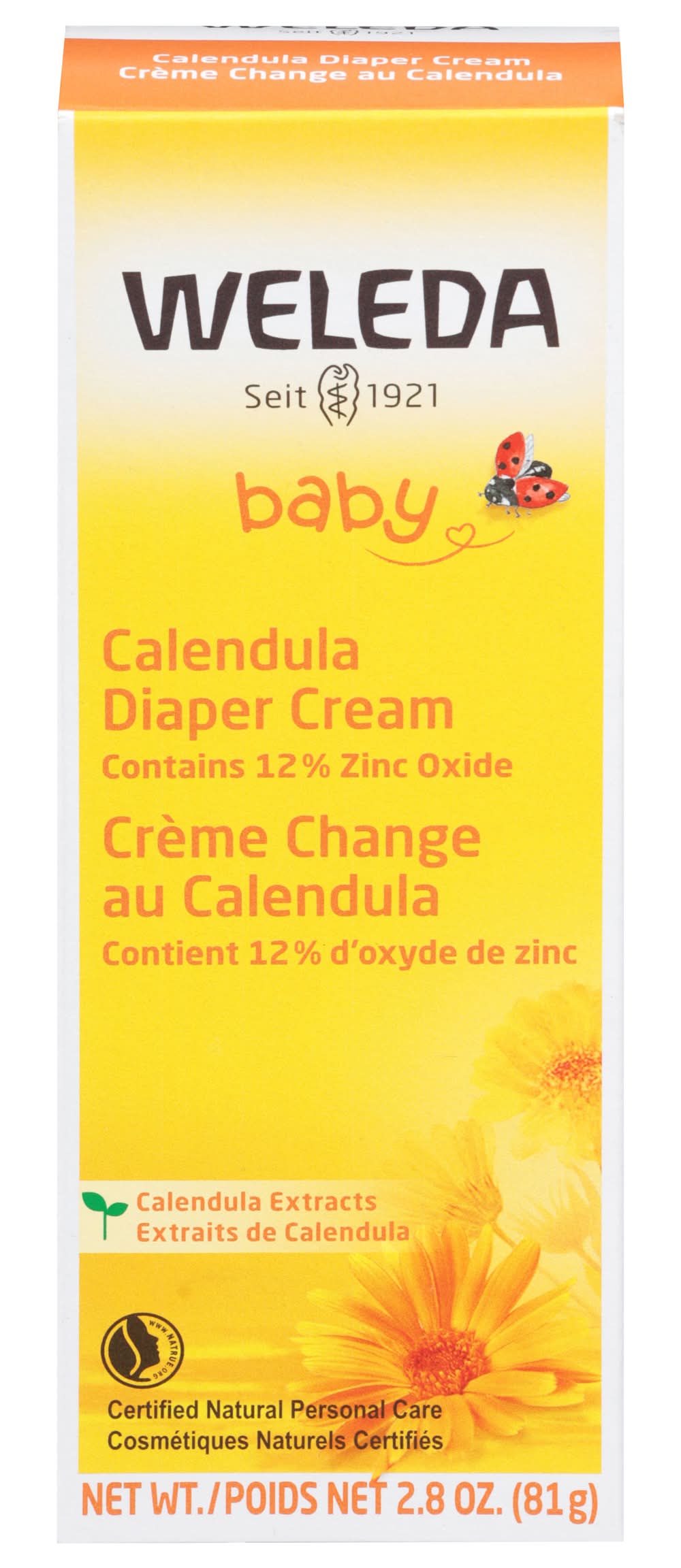 Weleda Baby Calendula Diaper Care Cream (2.8 oz)
