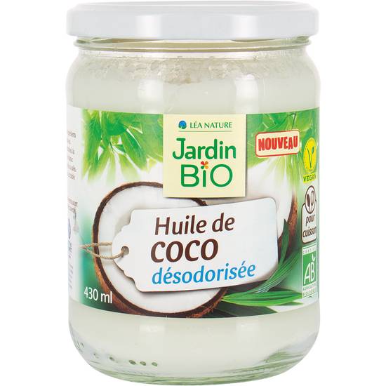 Léa Nature - Jardin bio huile de coco bio désodorisée (430 ml)