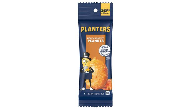 Planters Honey Roasted Peanuts 1.75oz