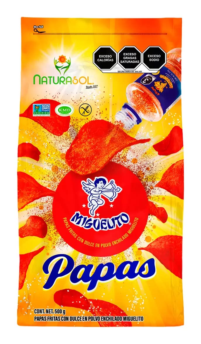 Naturasol · Papas fritas sazonadas con miguelito (1 kg)